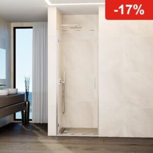 Mampara de ducha GME GLASS A abatible (1 puerta)