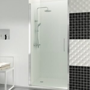 Mampara de ducha GME OPEN B abatible (1 puerta) Cromo Transparente