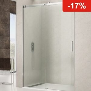 Mampara de ducha GME ROTARY 1 fijo + 1 corredera