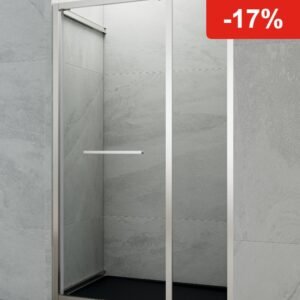 Mampara de ducha GME SPAZIO B plegable (1 fijo + 1 puerta)