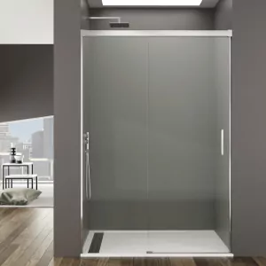 Mamparas de ducha fijo más abatible