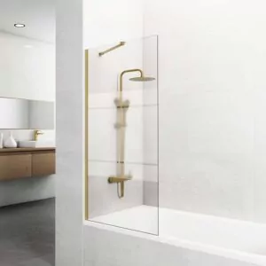 mampara banera SCREEN frost oro
