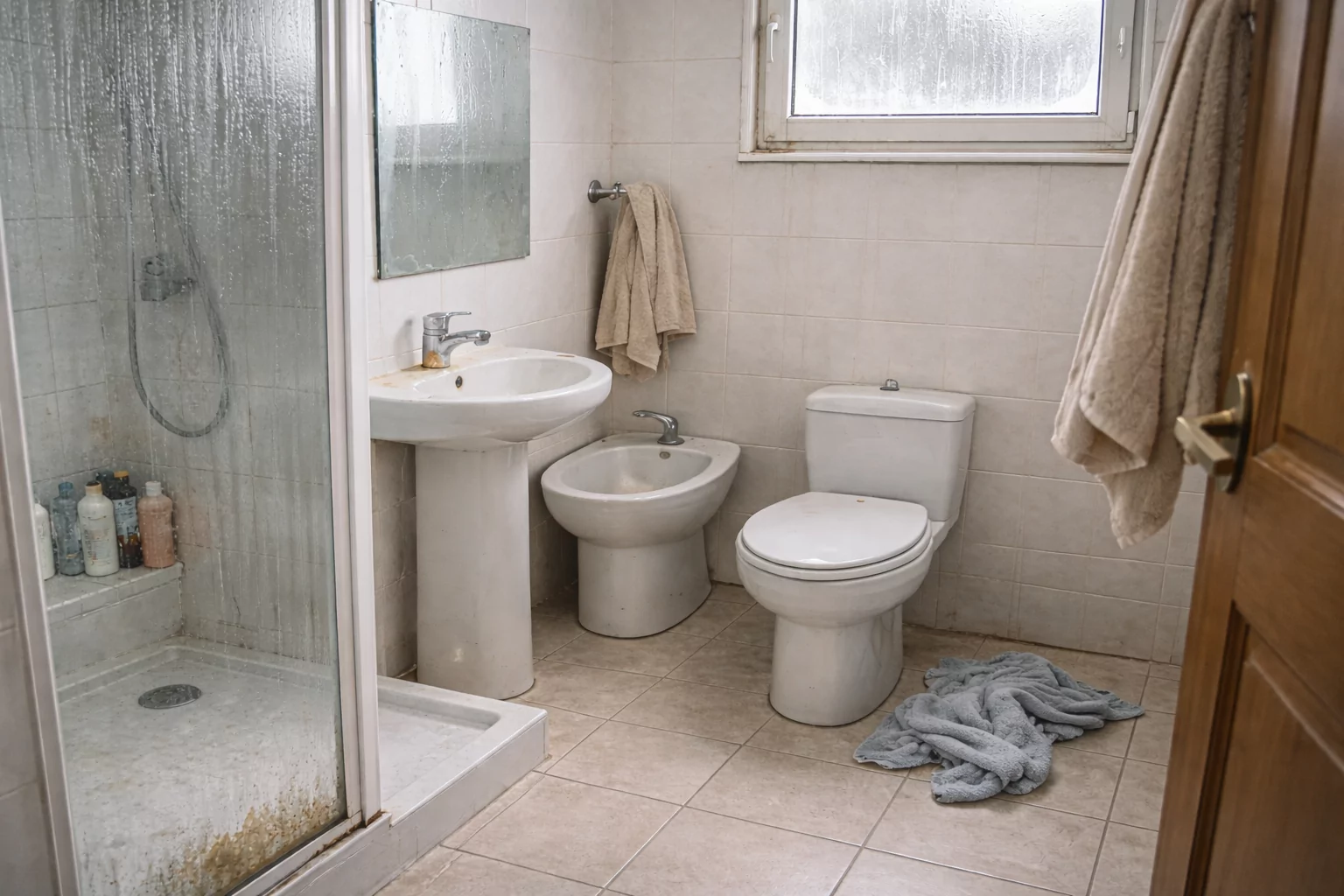baño sin ventilacion