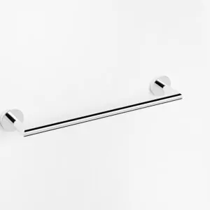 TOALLERO BARRA 45cm ROUND CON ACABADO METALICO