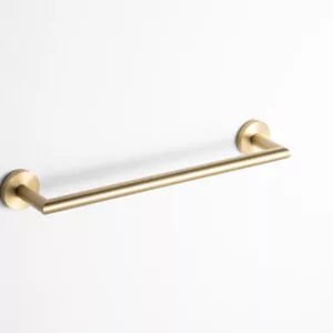 TOALLERO BARRA 45cm ROUND CON ACABADO DORADO