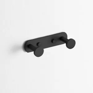 PERCHA DOBLE ROUND COLO NEGRO