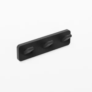 PERCHA TRIPLE QUADRA NEGRO