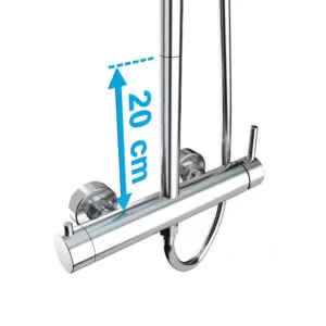 PROLONGADOR INVERTER REDONDO CROMO