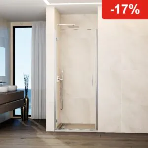 Mampara de ducha GME GLASS B abatible (1 puerta)