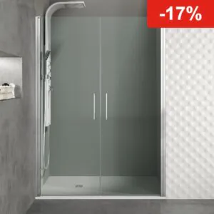 Mampara de ducha GME OPEN I abatible (2 puertas)